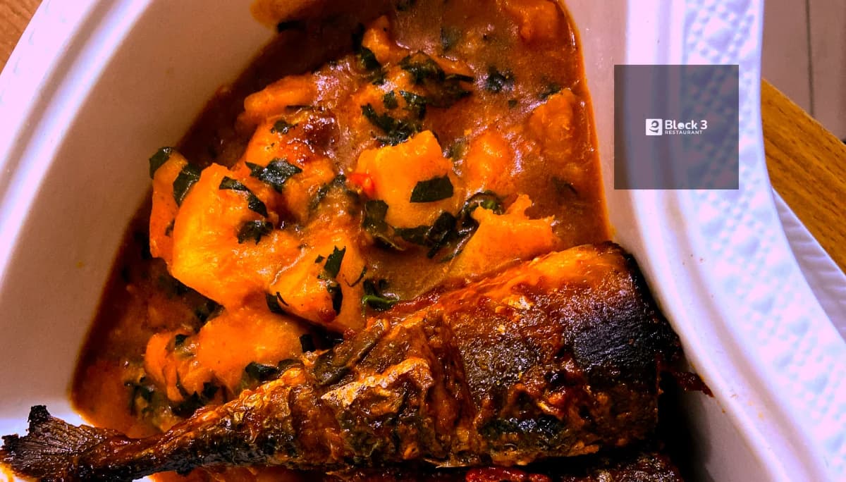 Yam porridge (Asaro)